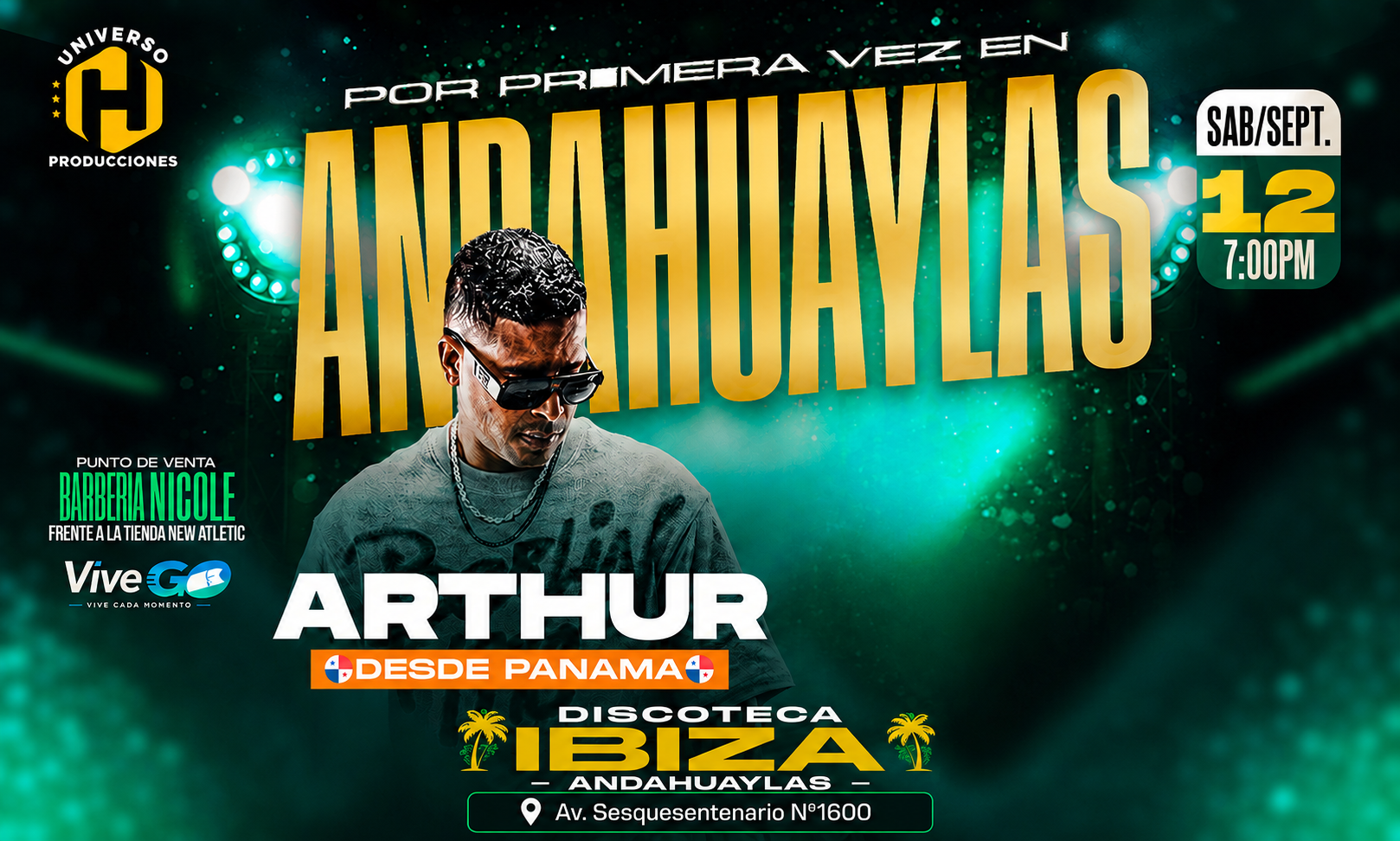 CONCIERTO DE ARTHUR EN ANDAHUAYLAS